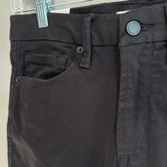 Good American Good Curve Straight Never Fade Jeans Black 6/28 - Picture 3 of 11